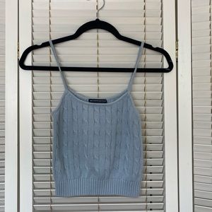 Light Blue Brandy Melville Tank Top